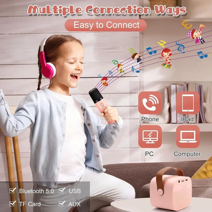 Kids Karaoke Machine | The Perfect Gift for Kids — Educational, Durable & Hours of Fun
