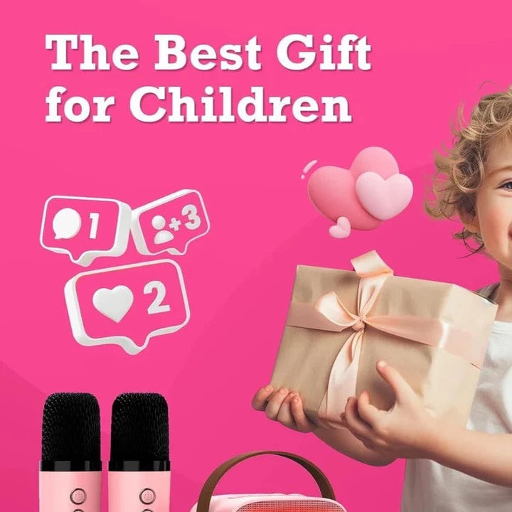Kids Karaoke Machine | The Perfect Gift for Kids — Educational, Durable & Hours of Fun