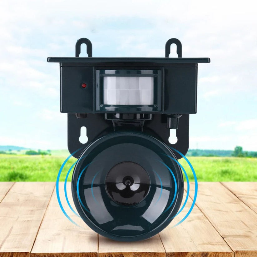 Motion Sensor Bird Deterrent for Crows: Ideal Pigeon Repeller with Sound Scarer | Reliable Security You Can Trust — Smart Protection for Home & Family