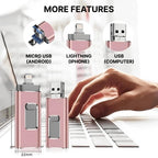 USB Flash Drive for iPhone and Android | Premium Quality, Thoughtful Design — Built for Real Everyday Life