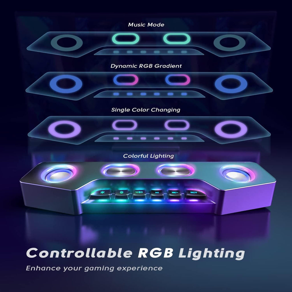 Wireless RGB Computer Speakers | Smart, Reliable Technology for Easier, More Connected Everyday Living