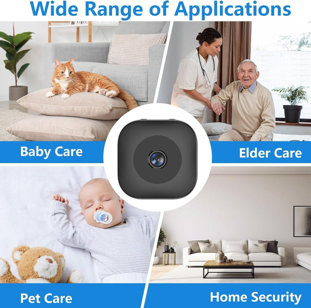 Wireless Mini Security Camera | Smart, Proven Protection for Your Home, Business & Peace of Mind