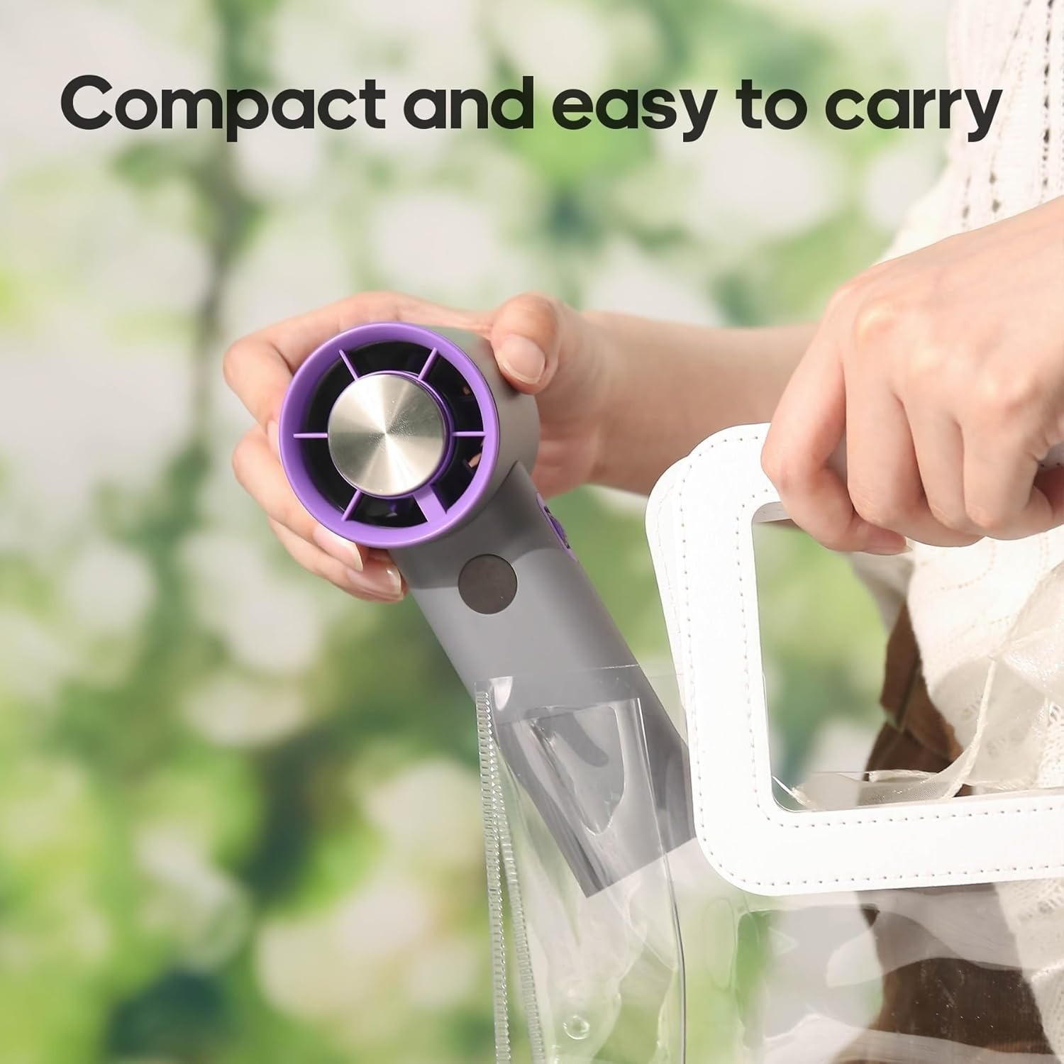 Portable Handheld Fan | Intelligent Design Meets Reliable, Long-Lasting Everyday Performance