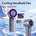 Portable Handheld Fan | Intelligent Design Meets Reliable, Long-Lasting Everyday Performance