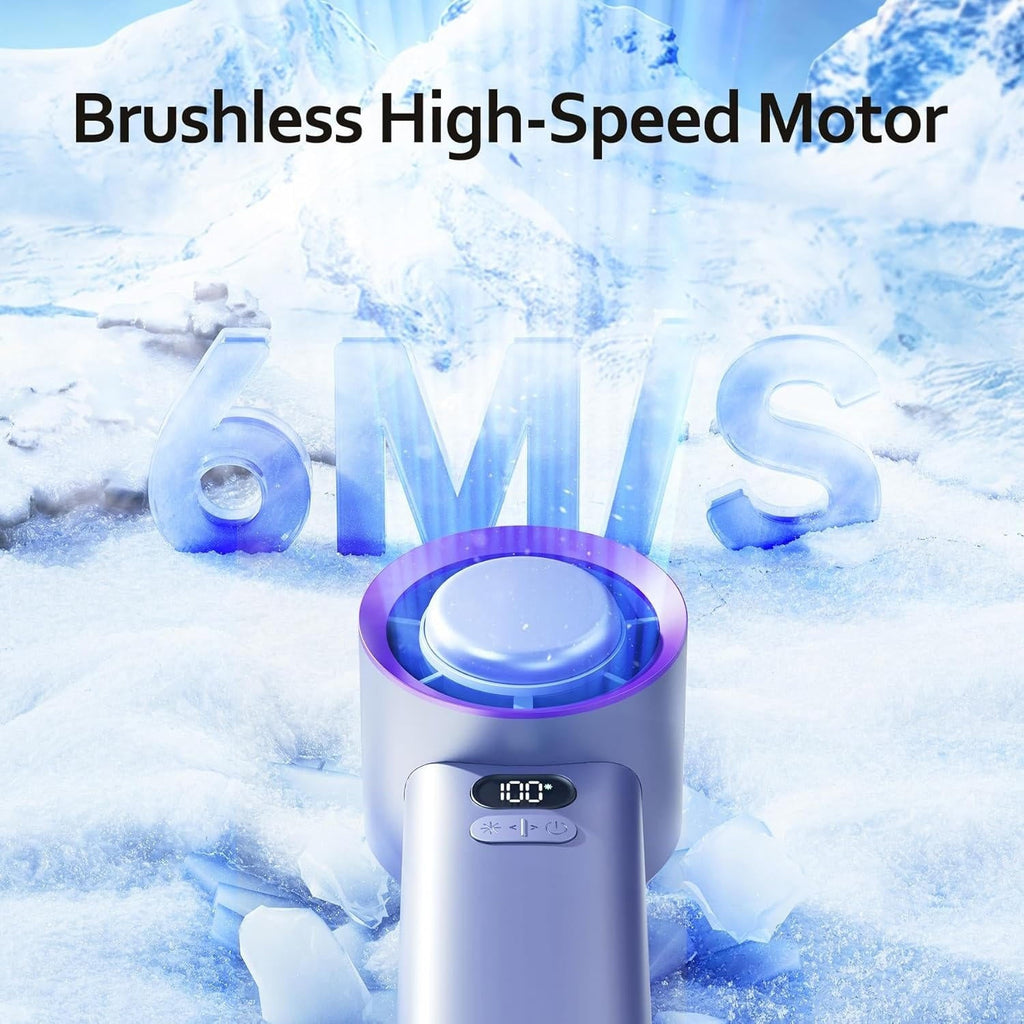 Portable Handheld Fan | Intelligent Design Meets Reliable, Long-Lasting Everyday Performance