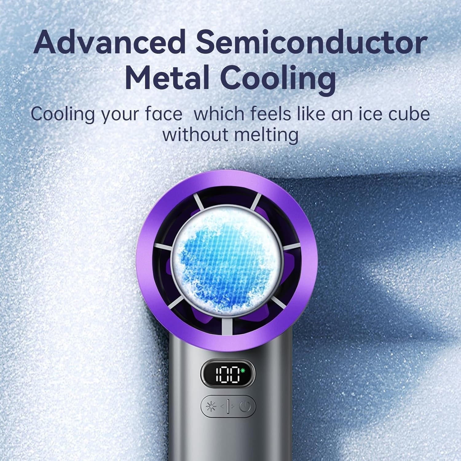 Portable Handheld Fan | Intelligent Design Meets Reliable, Long-Lasting Everyday Performance