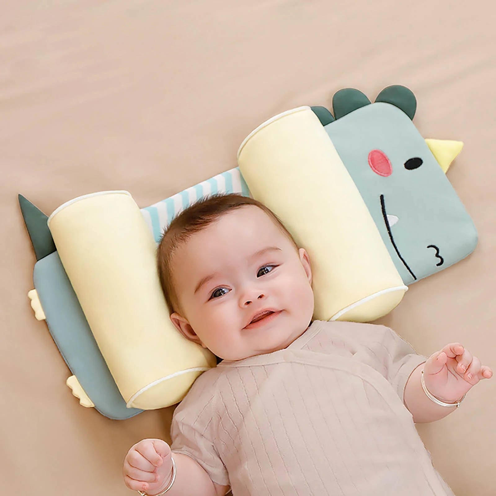 Adjustable Newborn Baby Head Pillow | Parent-Trusted Baby Essential — Comfort, Safety & Peace of Mind