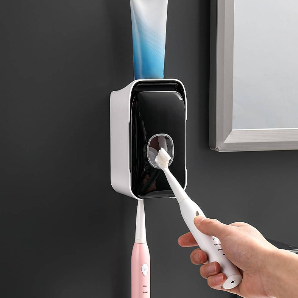 Automatic Toothpaste Dispenser Wall Mounted | Effortlessly Functional Home Essential for Clean, Organised Living