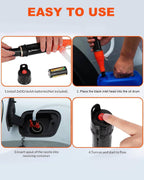 Portable Electric Siphon Pump For Gas, Fuel, Diesel, Water Transfer | Quality Home Accessory Built to Look Great & Last for Years