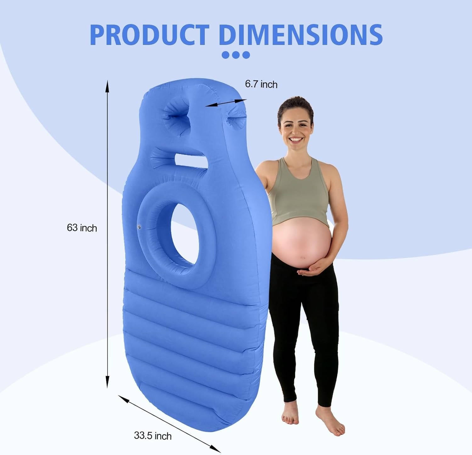 Pregnancy Pillow to Lay on Stomach | Practical, Beautiful & Built to Last — The Smart Choice for Any Home