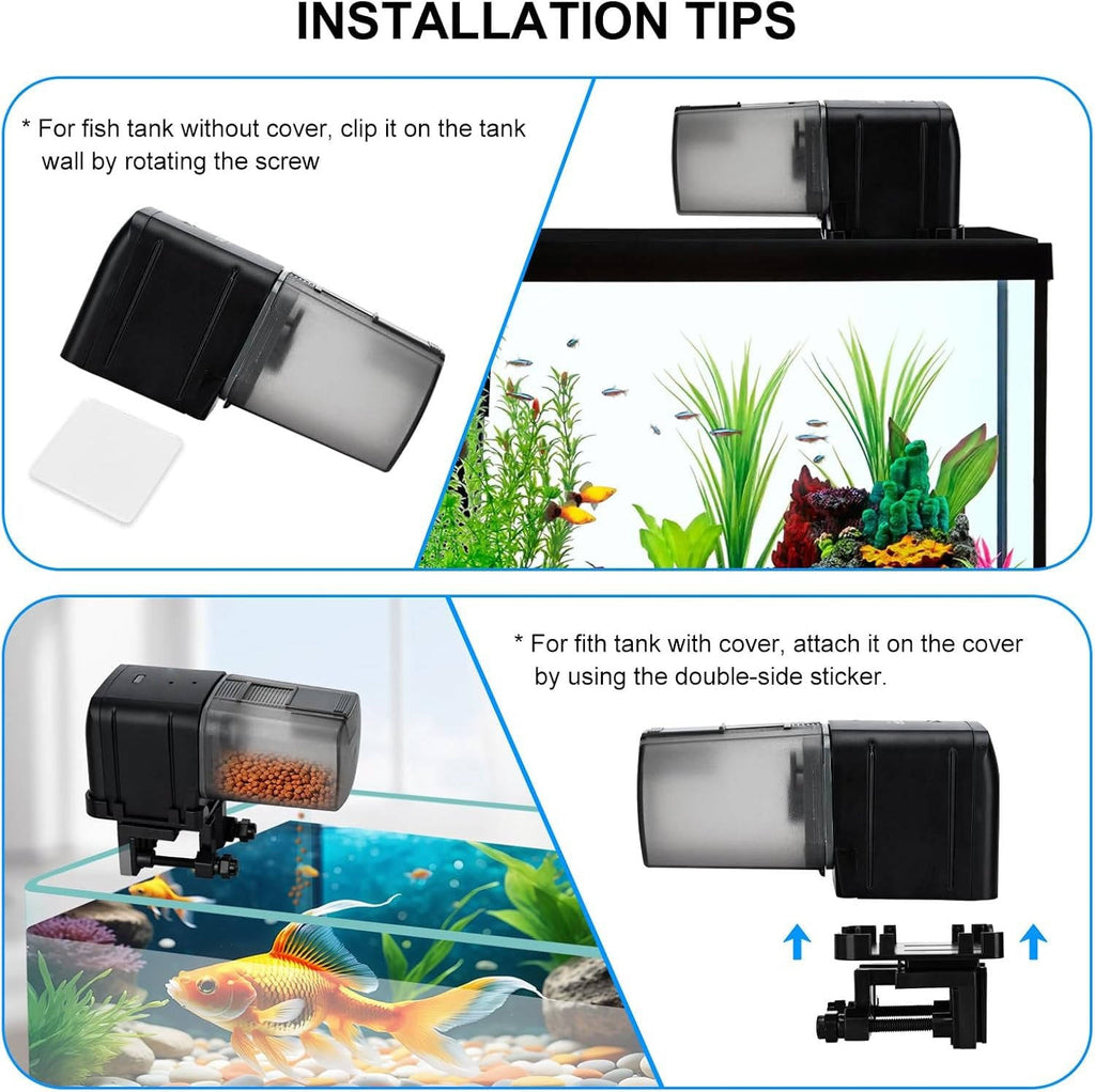 Automatic Food Feeder For Fish | Designed for Happy, Healthy, Well-Loved Pets of Every Breed
