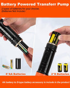 Portable Electric Siphon Pump For Gas, Fuel, Diesel, Water Transfer | Quality Home Accessory Built to Look Great & Last for Years