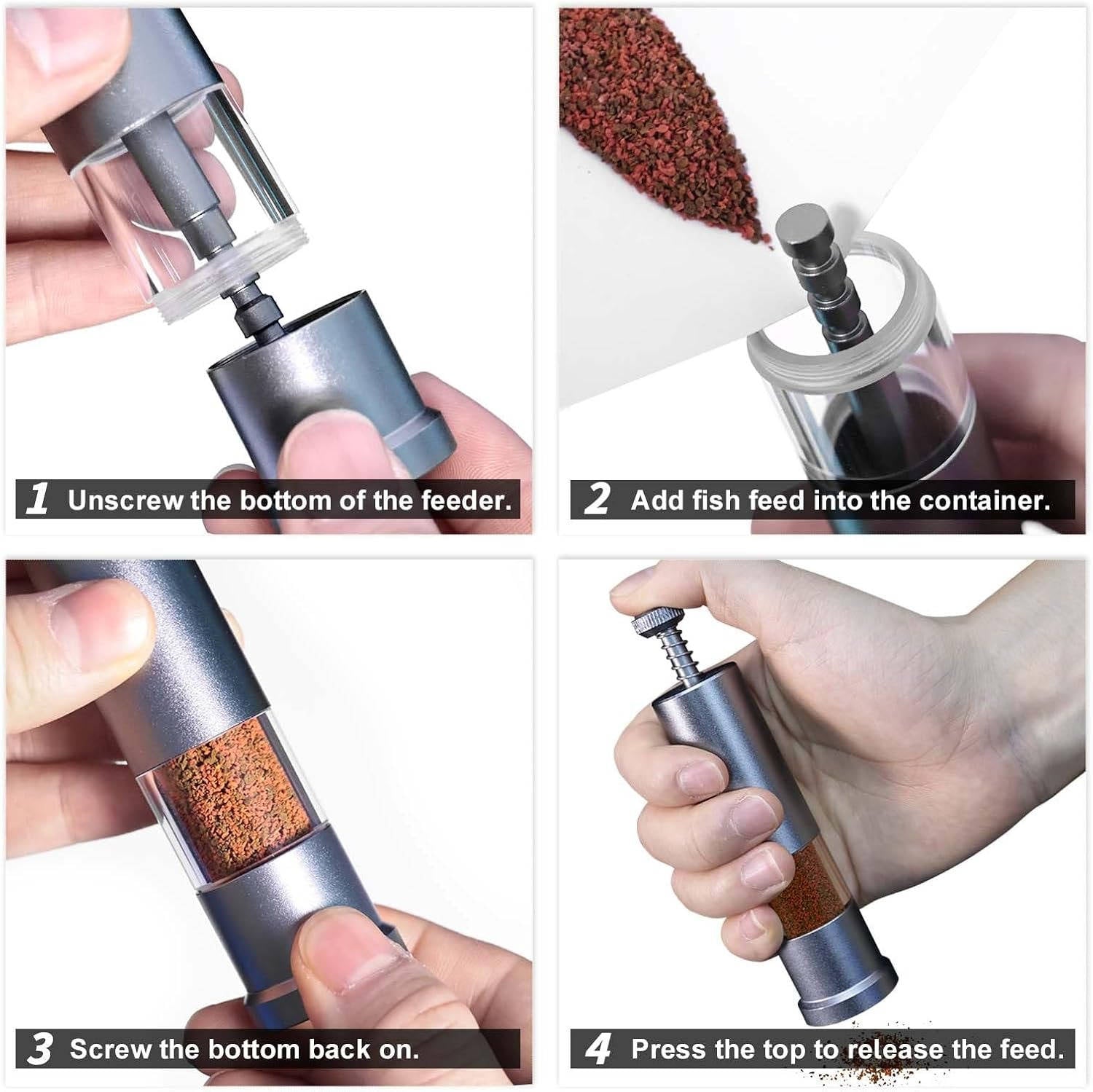 Mini Fish Feeder Aquarium | Vet-Approved Pet Essential for Comfort, Safety & Wellbeing