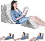 4Pcs Orthopedic Bed Wedge Pillow Set | Clinically Designed for Targeted Pain Relief & Faster Daily Recovery
