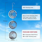 Outdoor Bird Deterrents Scare Device | Built for British Weather — Durable, Attractive Outdoor Design