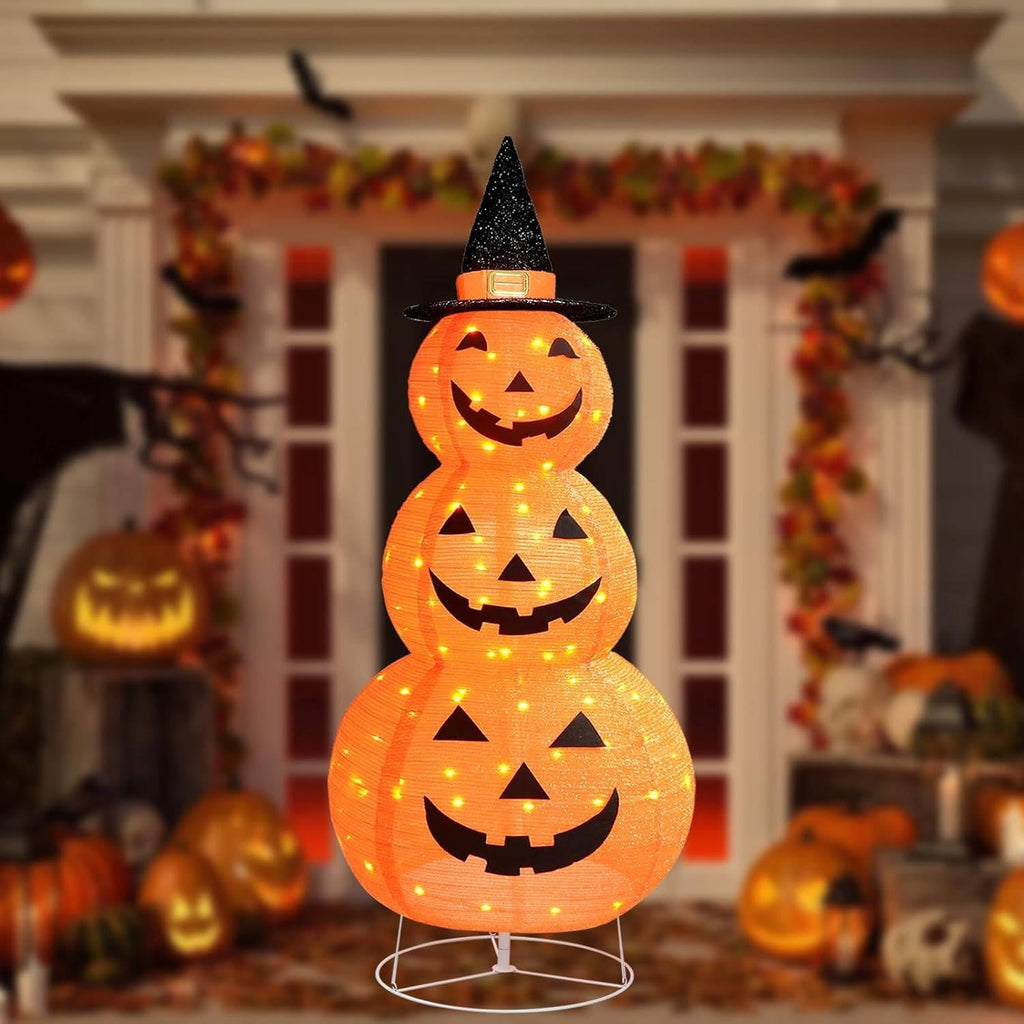 Halloween Pumpkin Outdoor Decorations | Bring the Magic of the Season into Your Home with This Beautiful Piece