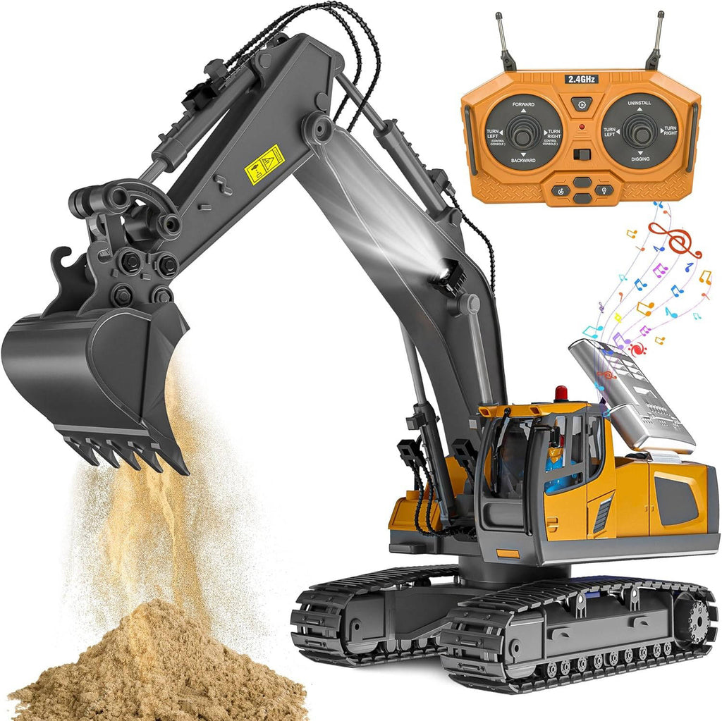 4WD Remote Control Excavator Bulldozer Dump | Compact, Stylish & Incredibly Useful — An Everyday Home Must-Have
