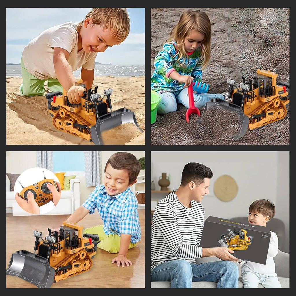 4WD Remote Control Excavator Bulldozer Dump | Compact, Stylish & Incredibly Useful — An Everyday Home Must-Have