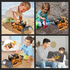 4WD Remote Control Excavator Bulldozer Dump | Compact, Stylish & Incredibly Useful — An Everyday Home Must-Have