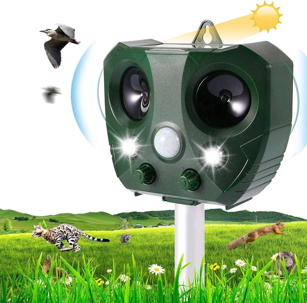 Pigeon And Bird Scarer Ultrasonic And Pest Defender | Premium Outdoor Essential for Garden Lovers — Built to Last Outdoors