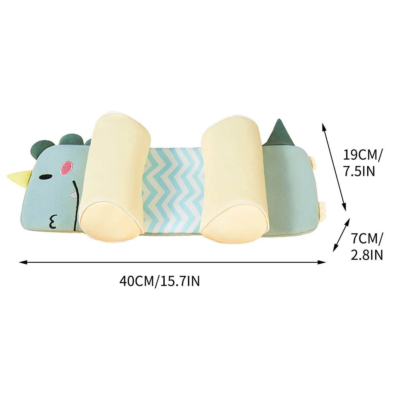 Adjustable Newborn Baby Head Pillow | Parent-Trusted Baby Essential — Comfort, Safety & Peace of Mind