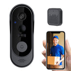 Wireless Smart Video Doorbell | No Subscription Needed | High Definition Camera Doorbell | Cleverly Designed for Everyday Use — You'll Wonder How You Managed Without It