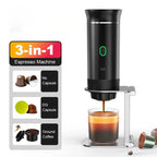 Portable Coffee Maker — Espresso Cappuccino And Drip | Restaurant-Quality Results in Your Own Kitchen — Every Single Time