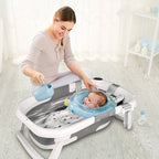 Foldable Newborn Bathing Tub | Thoughtfully Designed for Newborns, Infants & Growing Toddlers