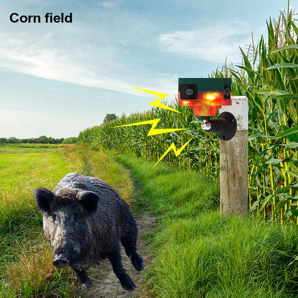 360 Degree Solar Repeller For Pigeon Bird Wild Boar Rabbit Deer | Premium Pet Care — Safe, Durable & Trusted by Pet Owners Everywhere