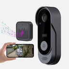 Wireless Smart Video Doorbell | No Subscription Needed | High Definition Camera Doorbell | Cleverly Designed for Everyday Use — You'll Wonder How You Managed Without It
