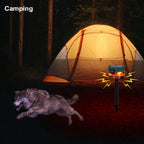 360 Degree Solar Repeller For Pigeon Bird Wild Boar Rabbit Deer | Premium Pet Care — Safe, Durable & Trusted by Pet Owners Everywhere