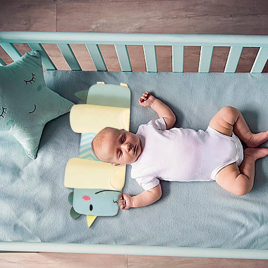 Adjustable Newborn Baby Head Pillow | Parent-Trusted Baby Essential — Comfort, Safety & Peace of Mind