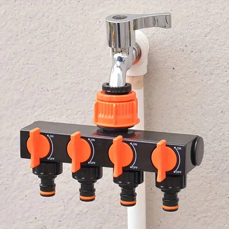 Garden Hose Splitter 4 Way | Hardy, Weather-Resistant & Beautifully Designed for Your Outdoor Space