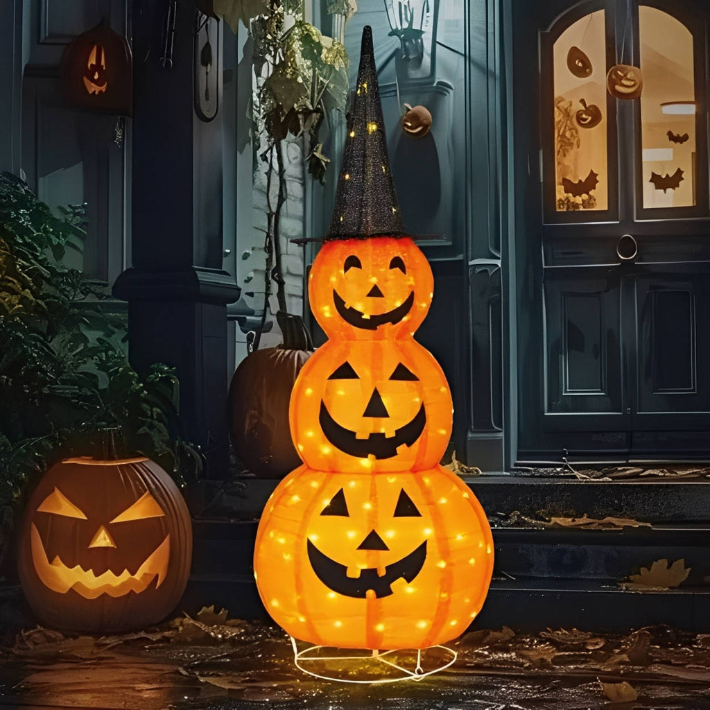 Halloween Pumpkin Outdoor Decorations | Bring the Magic of the Season into Your Home with This Beautiful Piece