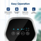 Air Purifier HEPA Filter For Indoor 200 Square — 99.9% Removal | Stylish Home Essential That Transforms & Elevates Your Living Space