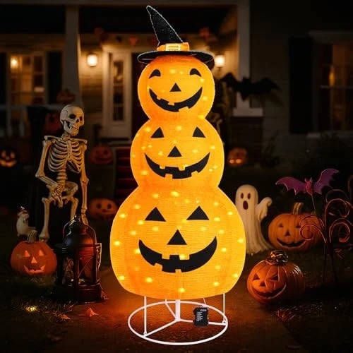 Halloween Pumpkin Outdoor Decorations | Bring the Magic of the Season into Your Home with This Beautiful Piece