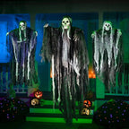 Scary Realistic Halloween Hanging Decorations Outdoor And Indoor — Set Of Three | Festive, Charming & Built to Create Magical, Lasting Seasonal Memories