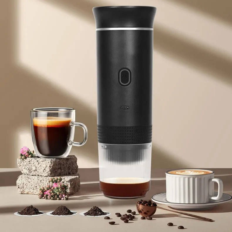 Portable Coffee Maker — Espresso Cappuccino And Drip | Restaurant-Quality Results in Your Own Kitchen — Every Single Time