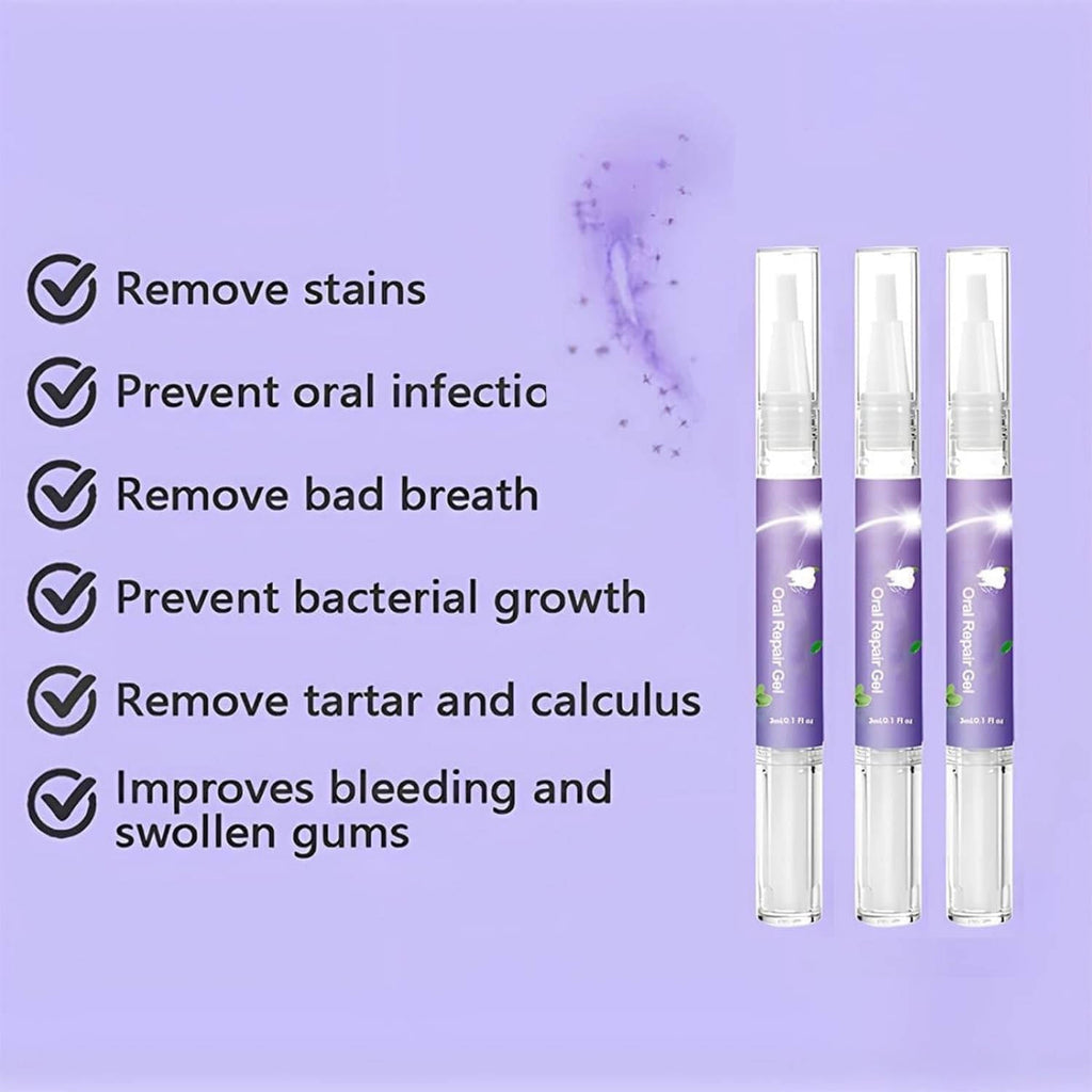 3 Set Dog Oral Repair Gel | Designed for Happy, Healthy, Well-Loved Pets of Every Breed