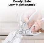 Heavy Duty Kitchen Shears | Multi-Purpose Kitchen Scissors for Meat, Poultry & Herbs