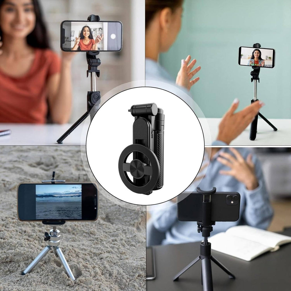 4 in 1 Multifunctional Magnetic Selfie Stick | Effortlessly Functional Home Essential for Clean, Organised Living