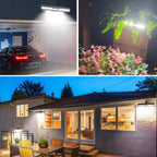 2 Set Portable Solar Fence Lights | Easy-Care Garden Essential That Transforms Any Outdoor Space