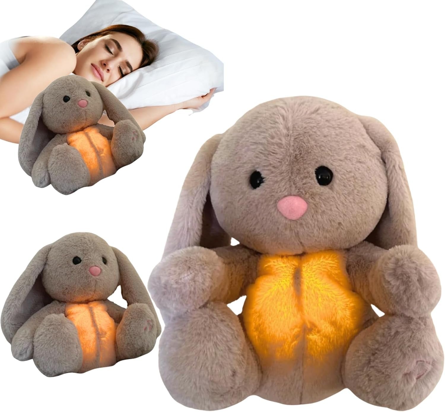 Breathing Stuffed Animal Bunny | Style and Practicality Finally Together — The Modern Home Essential