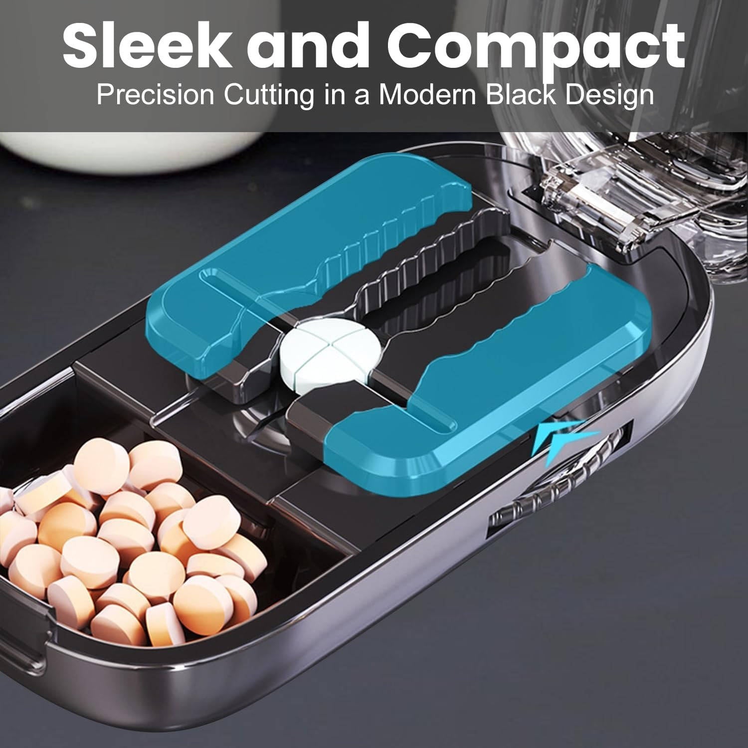 Versatile Portable Pills Cutter | Compact, Stylish & Incredibly Useful — An Everyday Home Must-Have