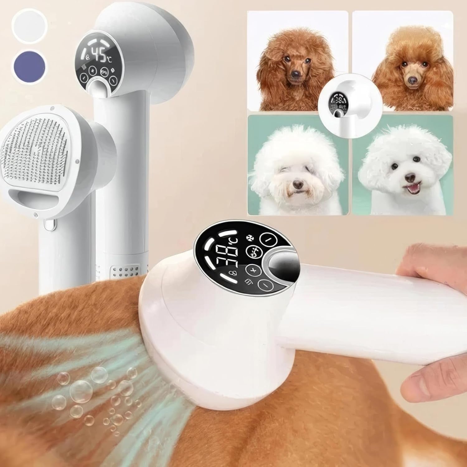 Pet Hair Dryer | Vet-Approved Pet Essential for Comfort, Safety & Wellbeing
