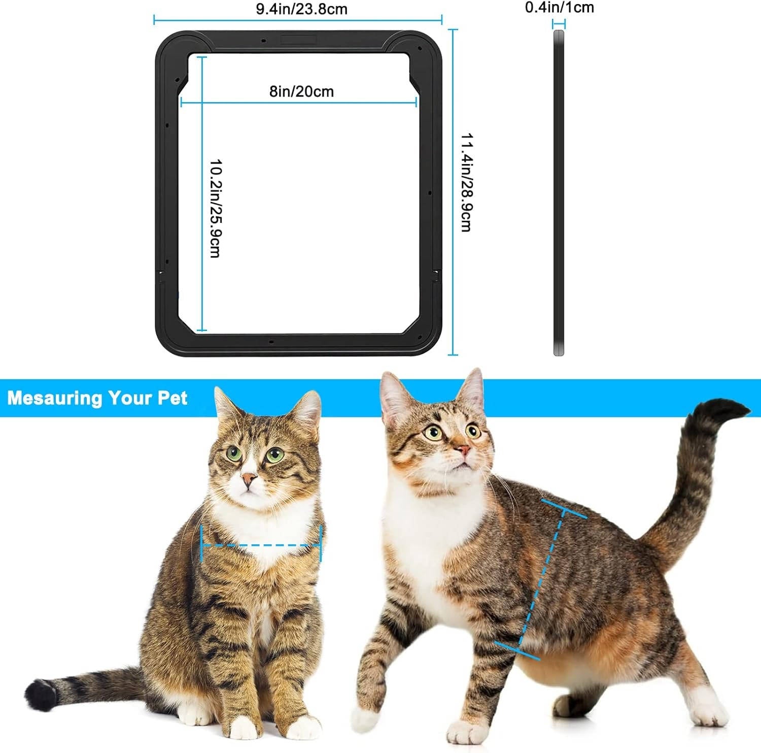 Pet Screen Door For Dogs And Cats | Designed for Happy, Healthy, Well-Loved Pets of Every Breed