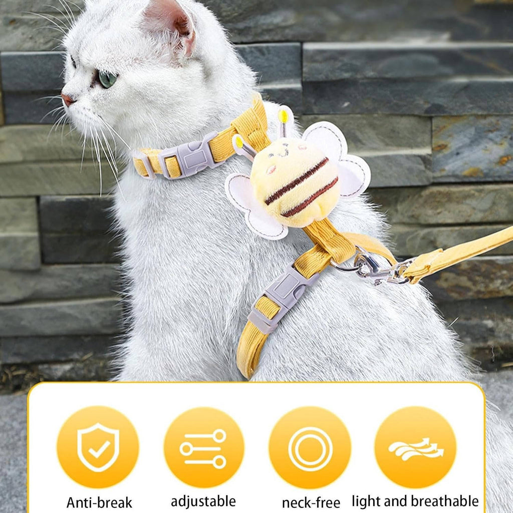Cat Collar And Harness | Durable Pet Accessory Built for Active, Playful, Energetic Pets