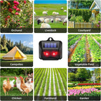 2pcs Solar Powered Ultrasonic Animal Repellent | Easy-Care Garden Essential That Transforms Any Outdoor Space