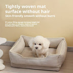 Orthopedic Anti-Slip Dog Car Seat Cover | Waterproof Back Seat Protector with Pet Bed