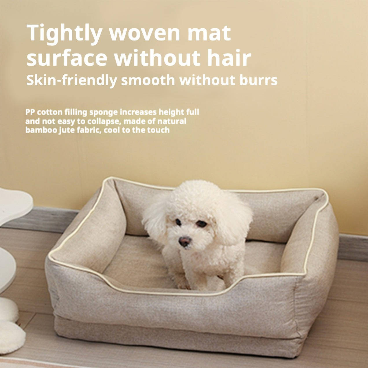 Orthopedic Anti-Slip Dog Car Seat Cover | Waterproof Back Seat Protector with Pet Bed